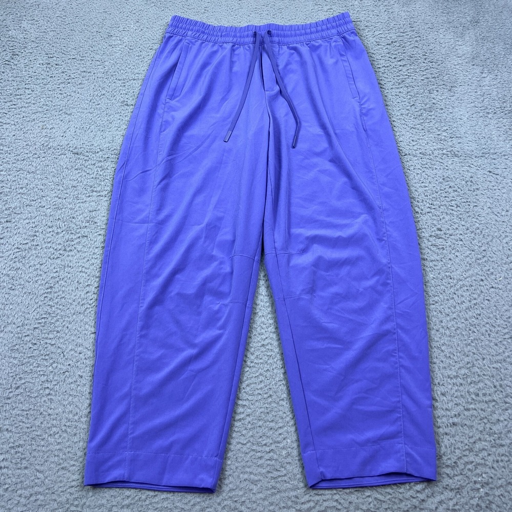Athleta Arrival Straight Leg‎ Ankle Pants Women's 10 Dark Adonis Blue